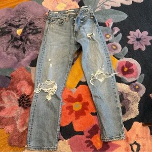 Levi’s wedgie straight jeans size 25